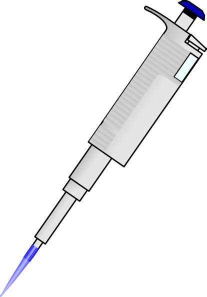 a pipette Crossword Clue 